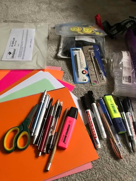 Photo of free Box and various stationery (Billericay) #3