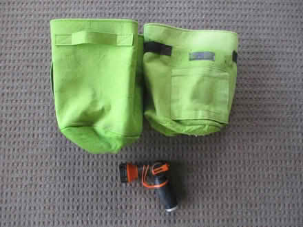 Photo of free 2 green felt "soft pots" (casselberry) #1