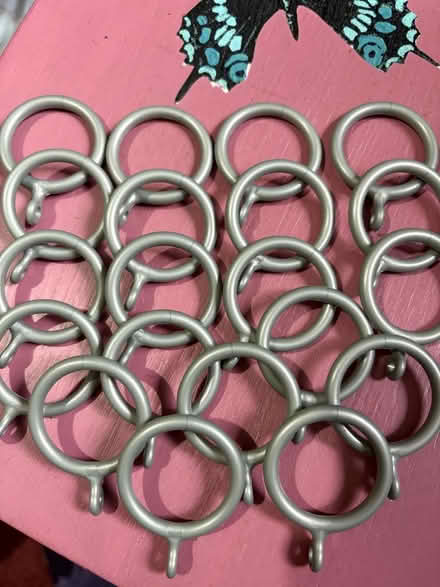 Photo of free Plastic curtain rings (Glenrothes KY7) #1