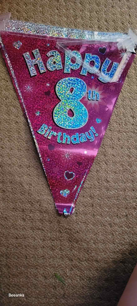 Photo of free Birthday bunting (Hampden Park) #1