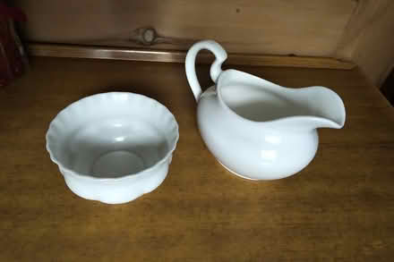 Photo of free Small pottery bowl & jug (Belper DE56) #1