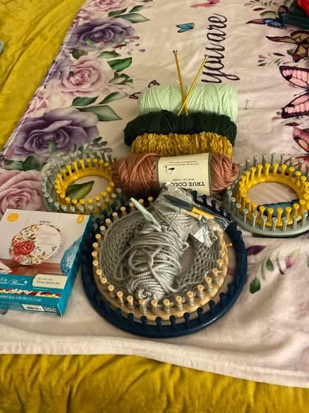 Photo of free Yarn + Knitting + Embroidery (Glen Burnie, MD) #1