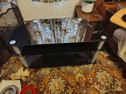 Photo of free Black Glass TV Corner Unit (Lye Valley OX3) #1