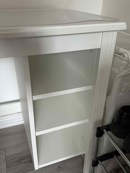 Photo of free Ikea Brusali Desk - White (NE2) #3