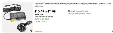 Photo of free Advent Tacto Purple W10 Notebook (B90 shirley) #4