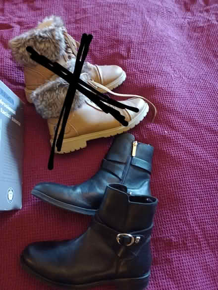 Photo of free Tommy Hilfiger boots (Deptford) #2