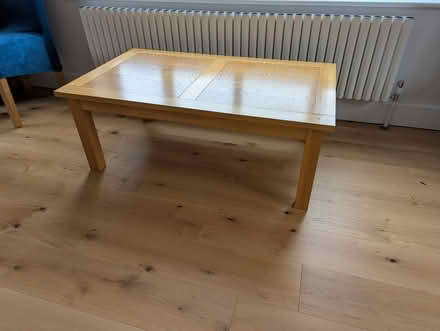 Photo of free Oak coffee table (Linton CB21) #1