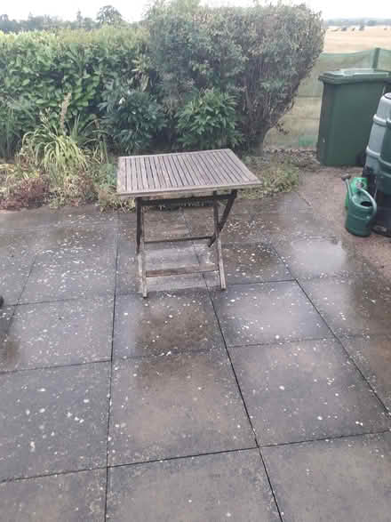 Photo of free Garden folding table (Watton IP25) #1
