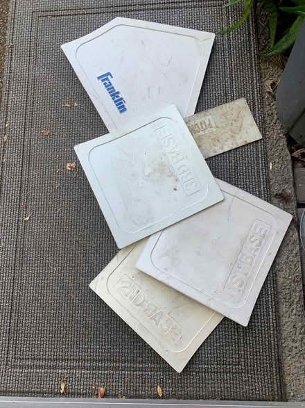 Photo of free Baseball bases (Emeryville) #1