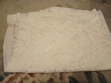 Photo of free Cream tablecloth (Guildford GU1) #1