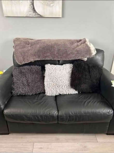 Photo of free 2 x leather sofas (S6) #1