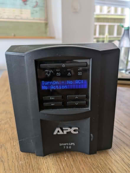 Photo of free APC smart UPS 750 (computer battery backup) (Widcombe) #1