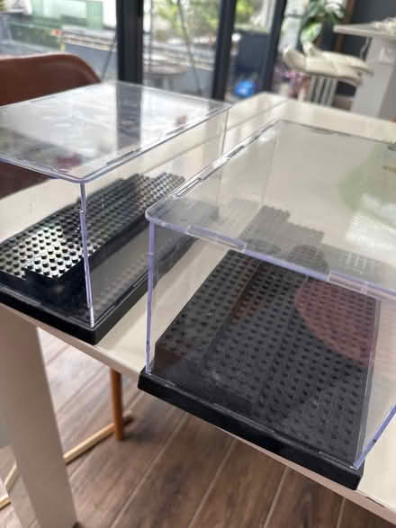 Photo of free 2 Lego mini figure display cases (Weybridge) #1