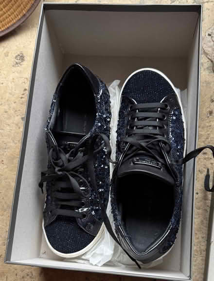 Photo of free Sparkling Blue Sneakers Size 4/37 Hardly Worn (Beaconsfield HP9) #1