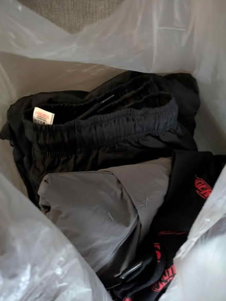 Photo of free 2 bags boys clothes Age 10-12 (Mosspark, Glasgow G52) #1