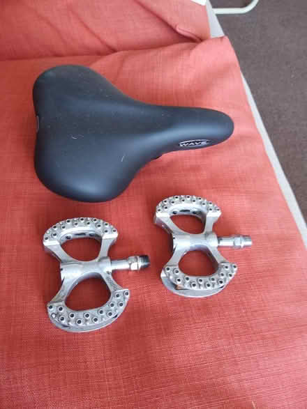 Photo of free Bike saddle and pedals (Patchway BS34) #1