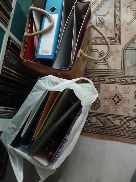 Photo of free Lever arch and ring binder files (Bishops Stortford CM23) #1