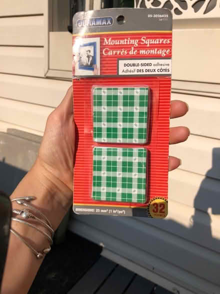 Photo of free Double sided mounting squares (Leslieville) #1