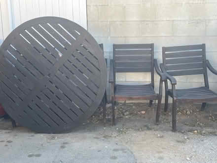 Photo of free 5 Piece Patio Set (La Tijera Village) #1