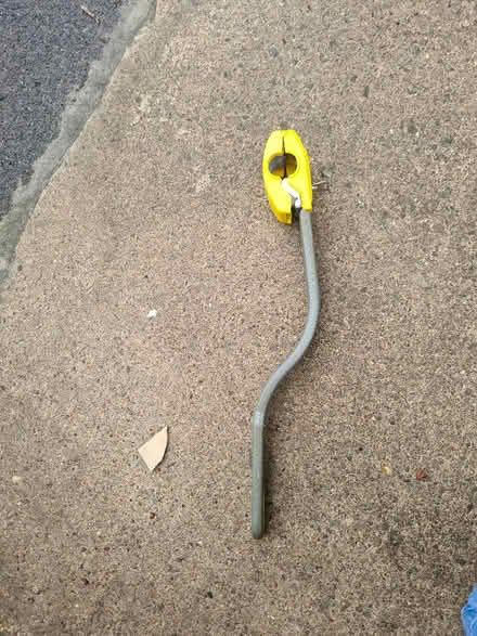 Photo of free Steering wheel lock (Hackenthorpe S12) #2