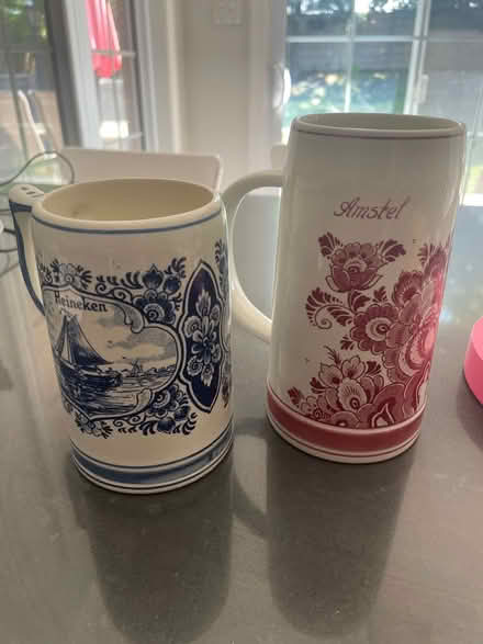 Photo of free Ceramic beer steins (Aurora) #1