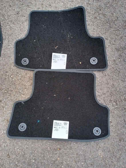 Photo of free set of 4 Audi JA2 Black Car Mats (Summertown OX2) #1