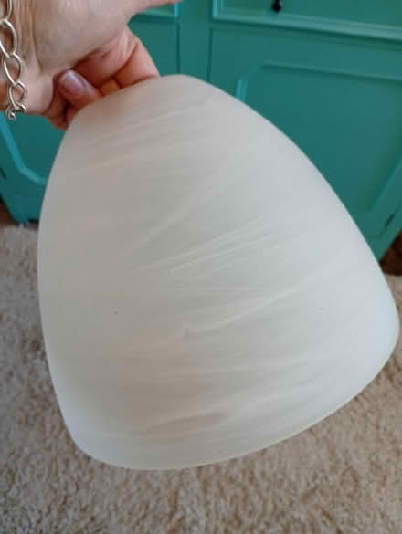 Photo of free Glass light shade (Buxworth SK23) #1