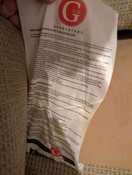 Photo of free 2 seater settee (West Hill TN34) #4