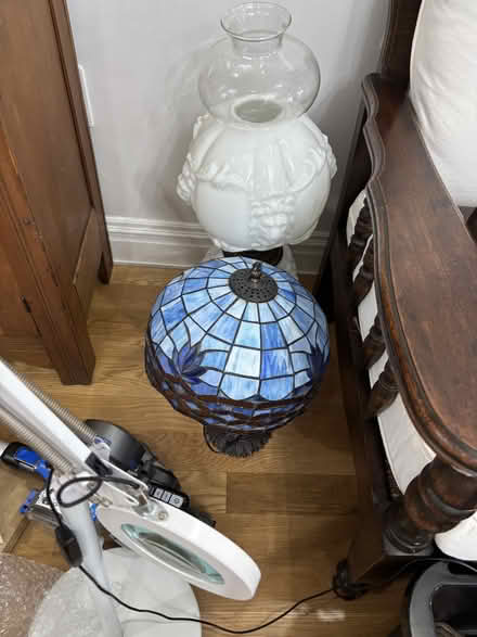 Photo of free Lion lamp and tiffany style (Gramercy) #1