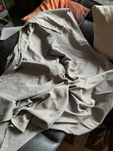 Photo of free Sparkly grey / silver tablecloth (Spondon DE21) #1