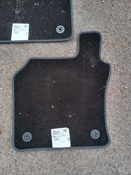 Photo of free set of 4 Audi JA2 Black Car Mats (Summertown OX2) #2