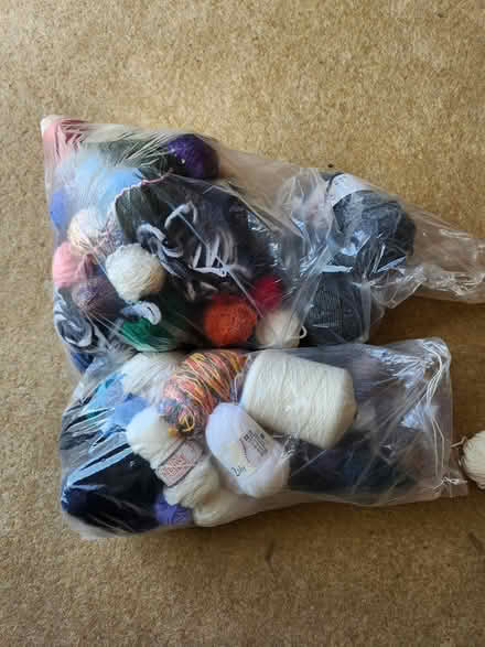 Photo of free Large bag of yarn oddments (GL53, Leckhampton, Cheltenham) #1