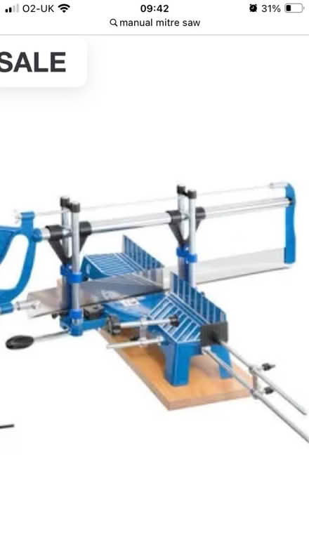 Photo of Manual Mitre Saw (Letchworth wilbury) #1