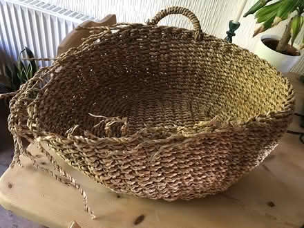 Photo of free Seagrass basket (for repair) (Norton S8) #1