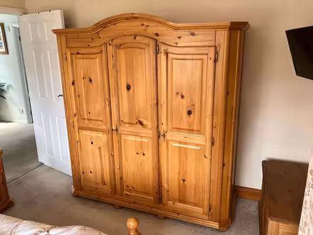 Photo of free Pine bedroom furniture (Burbage LE10) #1