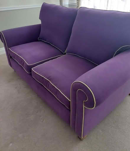 Photo of free Purple sofas (Tadworth KT20) #1
