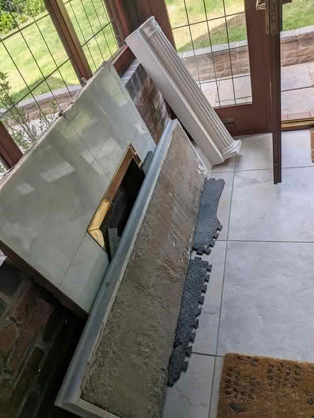Photo of free Marble and plaster fire surround (Bolton BL1 Heaton) #2