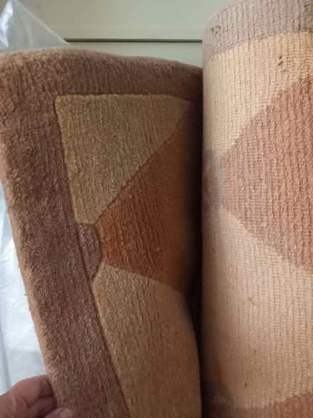Photo of free Large woollen rug (Queen's Park BN2) #1