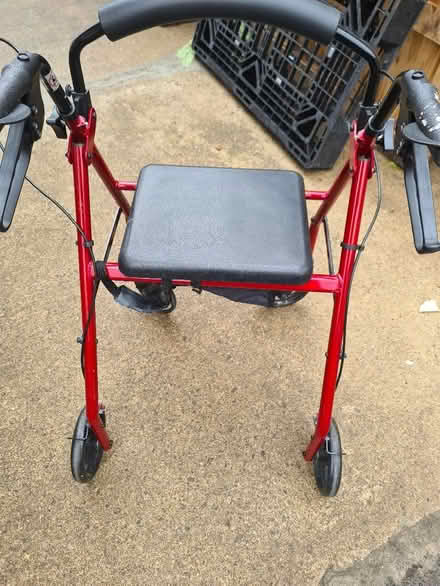 Photo of free Well used walker with seat (Hackenthorpe S12) #1