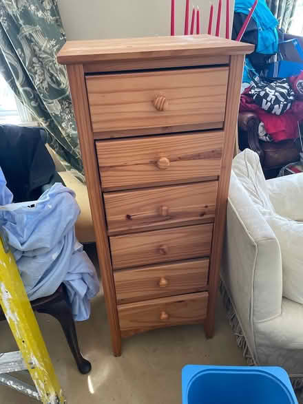 Photo of free Chest of drawers small (Blackrock) #1