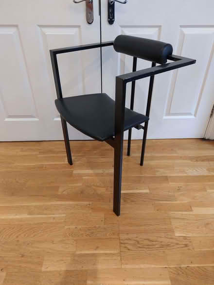Photo of free Chair, metal, square arms (Marylebone W1G) #1