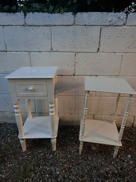 Photo of free Two bedside tables / plant stands (Killiney) #3