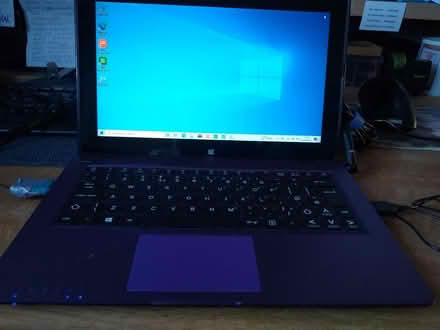 Photo of free Advent Tacto Purple W10 Notebook (B90 shirley) #1
