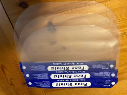 Photo of free 5 face shields (Harrietsham ME17) #1