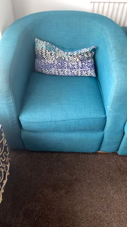Photo of free 3 Seater Sofa 1 Arm Chair 1 Tub (Salford M6 8LT) #3