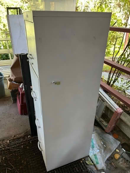 Photo of free Tall metal file cabinet (Orinda) #2