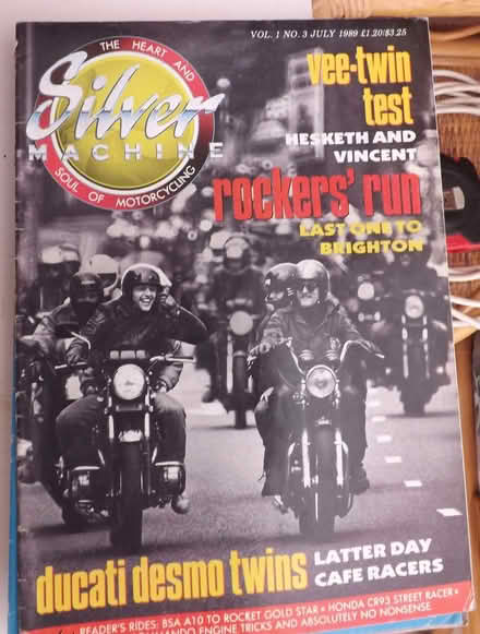 Photo of free classic motorcycle magazines various, earliest 1980 (Overstrand NR27) #2