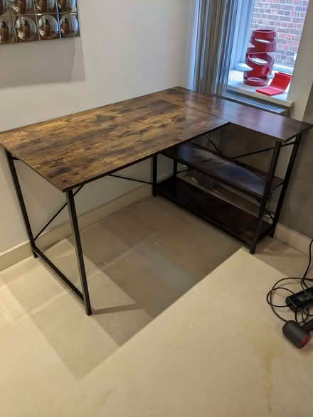 Photo of free Desk or work table with L-edge (City Centre NR3) #1