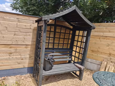 Photo of free Wooden Arbour (SK7 Hazel Grove) #1