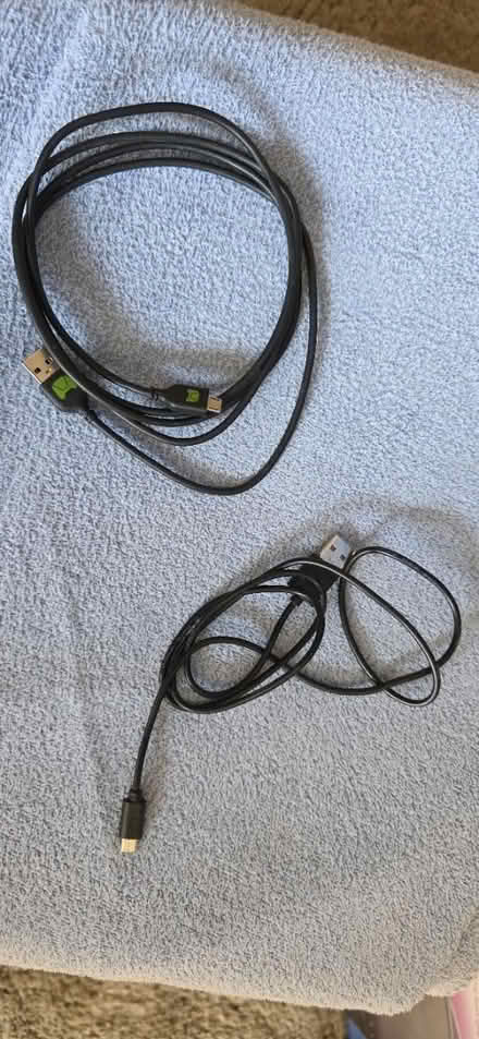 Photo of free 2 USB to B style cables (Maywood Park Santa Clara) #1